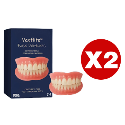 [No. 1 in Oral Care] Premium Custom Full-Mouth Denture Set