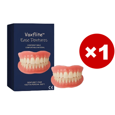 [No. 1 in Oral Care] Premium Custom Full-Mouth Denture Set