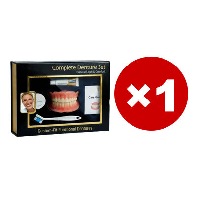 [Master of Oral Transformation] Get a Complete Set of Full-Mouth Dentures for a Perfect Smile