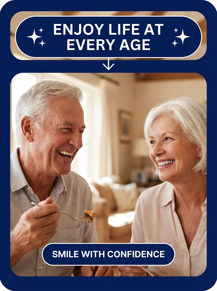 [Preserving Every Smile] Medical-Grade Full-Denture