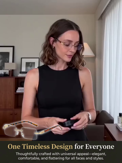 [Fashion Pairings] Ultra-Lightweight, Blue Light-Blocking Reading Glasses with Variable Focal Length