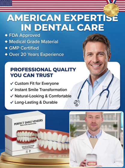 [Preserving Every Smile] Medical-Grade Full-Denture