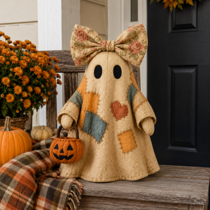 ⚡️Last Day 60% OFF-Lighted Vintage Patchwork Ghost