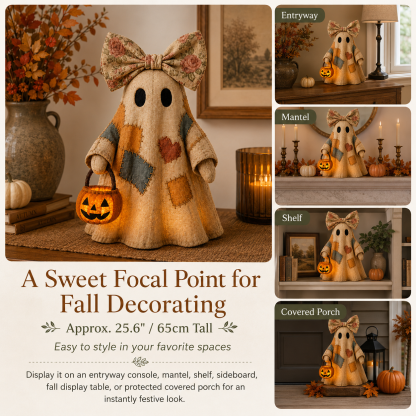 ⚡️Last Day 60% OFF-Lighted Vintage Patchwork Ghost