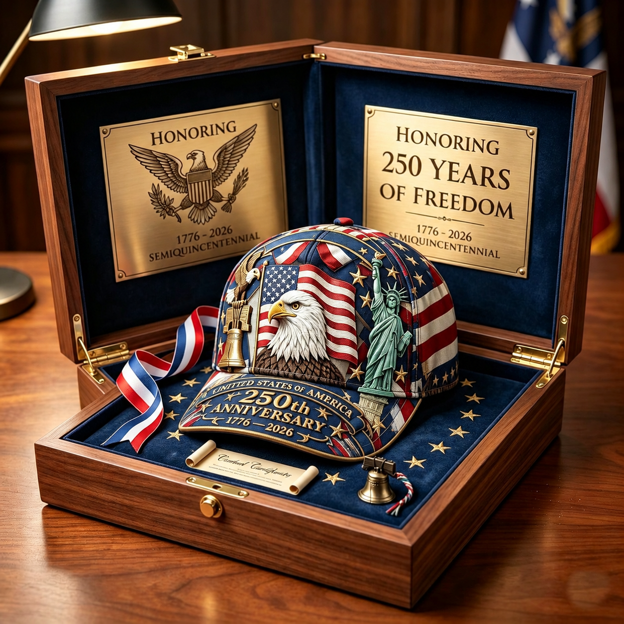 ⚡️Memorial Day 51% OFF -HONOR THE LEGACY. WEAR THE PRIDE. 250th Anniversary Patriotic Cap (1776–2026)