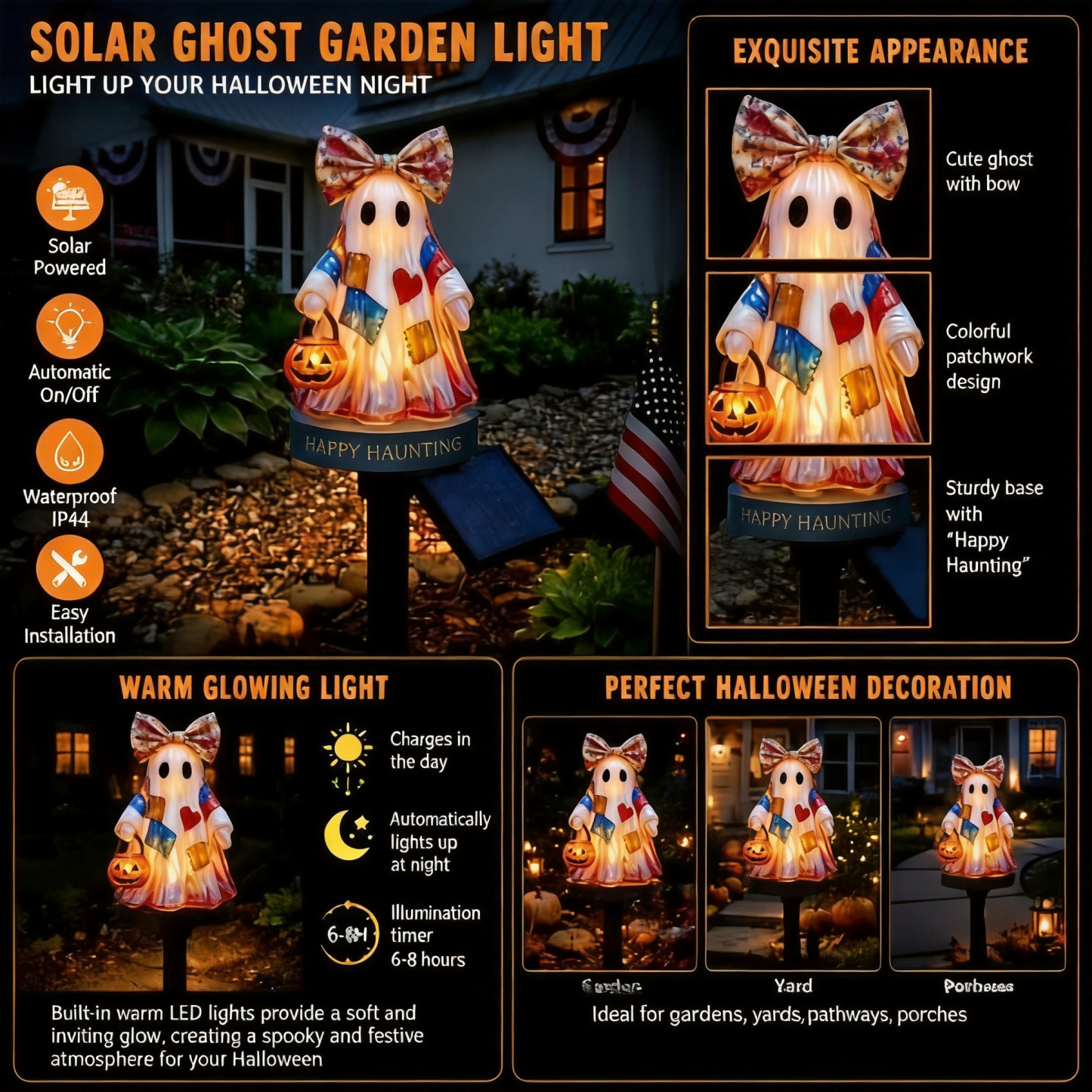 ⚡️Last Day 60% OFF-Lighted Vintage Ghost