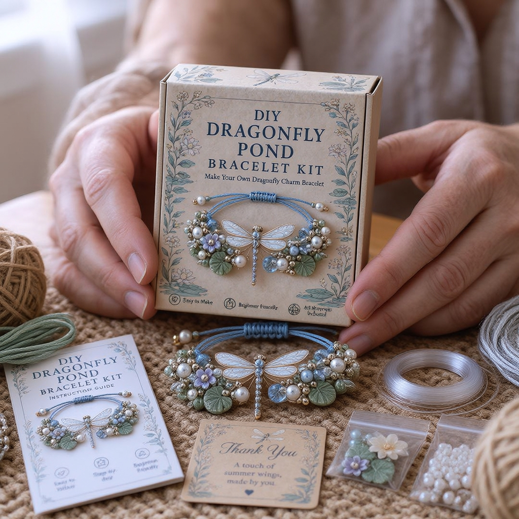 🦋🌼Enchanted Garden Charm Bracelet DIY Kit Series✨🐝🐞