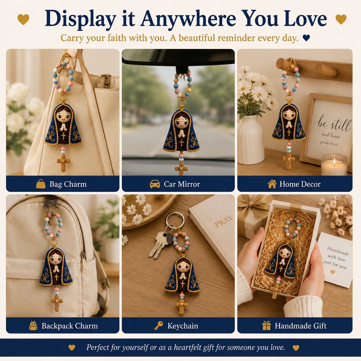 📦Limited Stock🎁Buy 3 Get 1 Free (Add 4 to your cart) ⏳Now 49% OFF |🧶DIY Crochet Kit – Create Your Own Faith-Inspired Decoration