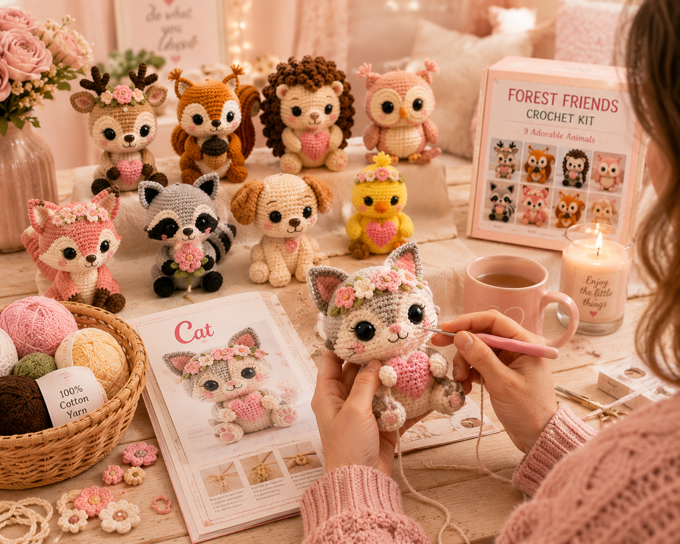 🌸 Forest Friends Crochet Collection™