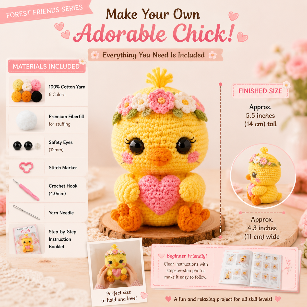 🌸 Forest Friends Crochet Collection™
