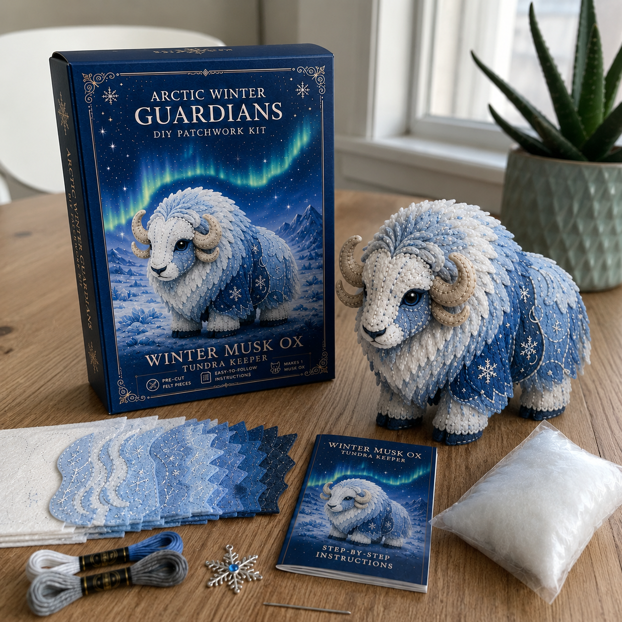Arctic Winter Guardians Series 2 DIY Patchwork Kit ❄️🔥Last 4 hours 🔥Buy 3 Get 1 Free