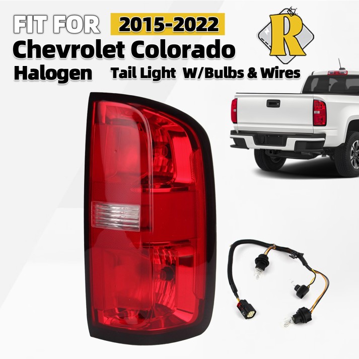 2015&ndash;2022 Chevy Colorado passenger-side halogen tail light assembly