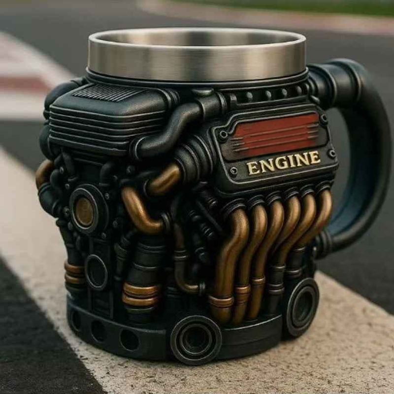 ⚡✨🚘️Ultimate  Engine Theme Gift Mug · The Dream Choice for Car Enthusiasts