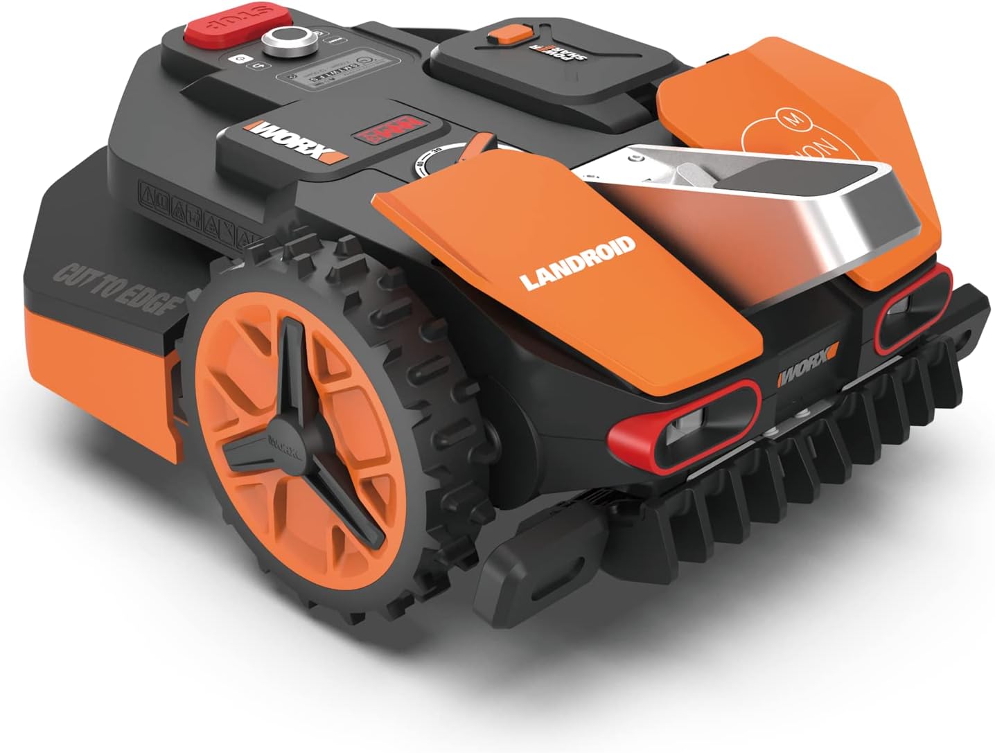 WORX Vision WR208E1 Robot Cortacesped a Bateria 20V 800m2 Sin Cable Perimetral Corte Automatico Inteligente Jardines Residenciales - Robot Cortacesped WORX-Palolyhaven