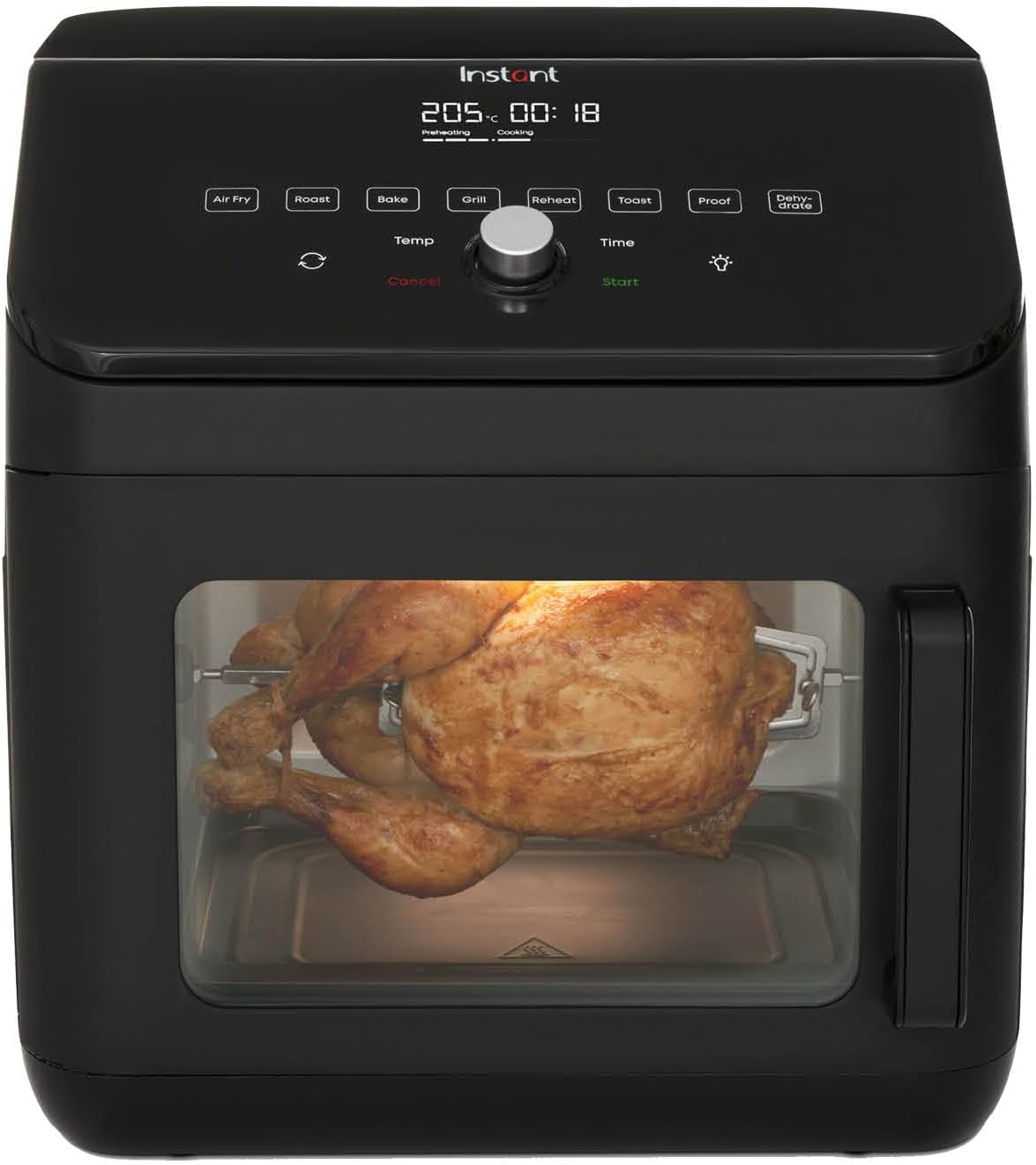 Instant freidora de aire horno 13L XXL 9 programas asador giratorio 1700W airfryer multifuncion - freidora sin aceite horno domestico - asar hornear deshidratar-Palolyhaven