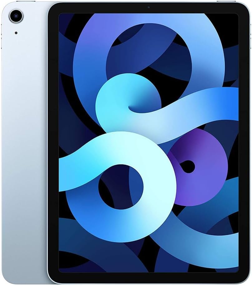 Apple iPad Air 4 Generación 10.9 Pulgadas WiFi 64GB Azul Cielo Reacondicionado Tablet iOS USB-C-Palolyhaven