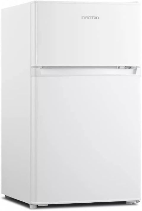 Frigorífico Dos Puertas INFINITON FG-A82B2P 85L Blanco - Nevera Compacta con Congelador Temperatura Regulable y Diseño Independiente-Palolyhaven