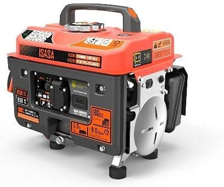 Genergy Isasa R2013005 generador gasolina 1000 W - 230 V - portátil - naranja y negro-Palolyhaven