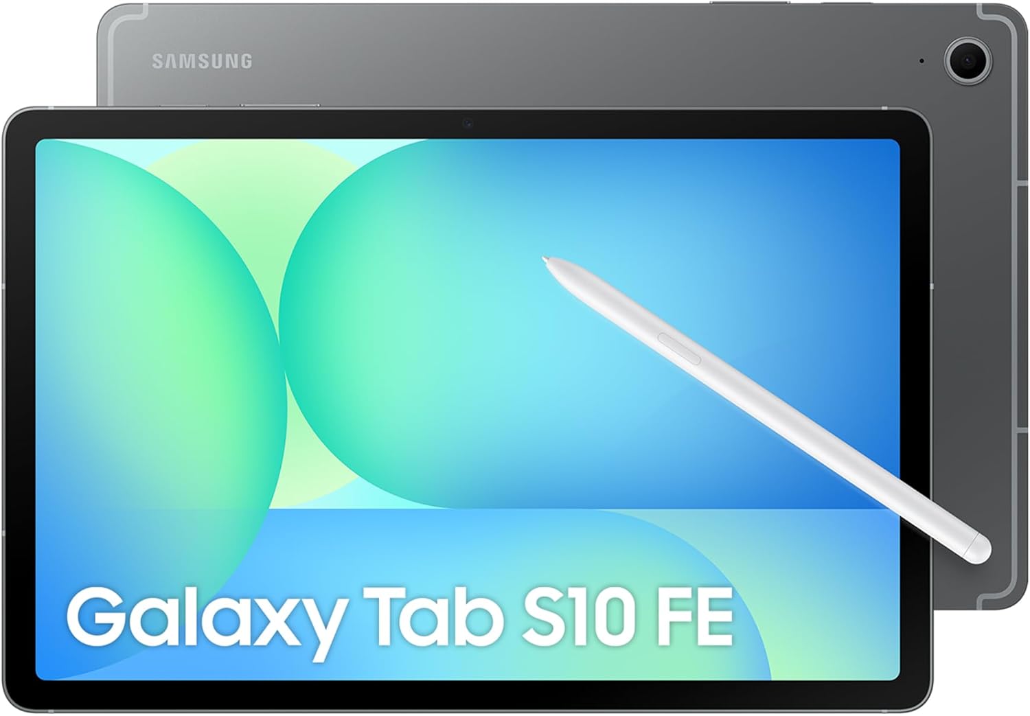 Samsung Galaxy Tab S10 FE 10.9 Pulgadas 256GB 8GB RAM S Pen Android 15 Gris AI Tablet Batería Larga-Palolyhaven