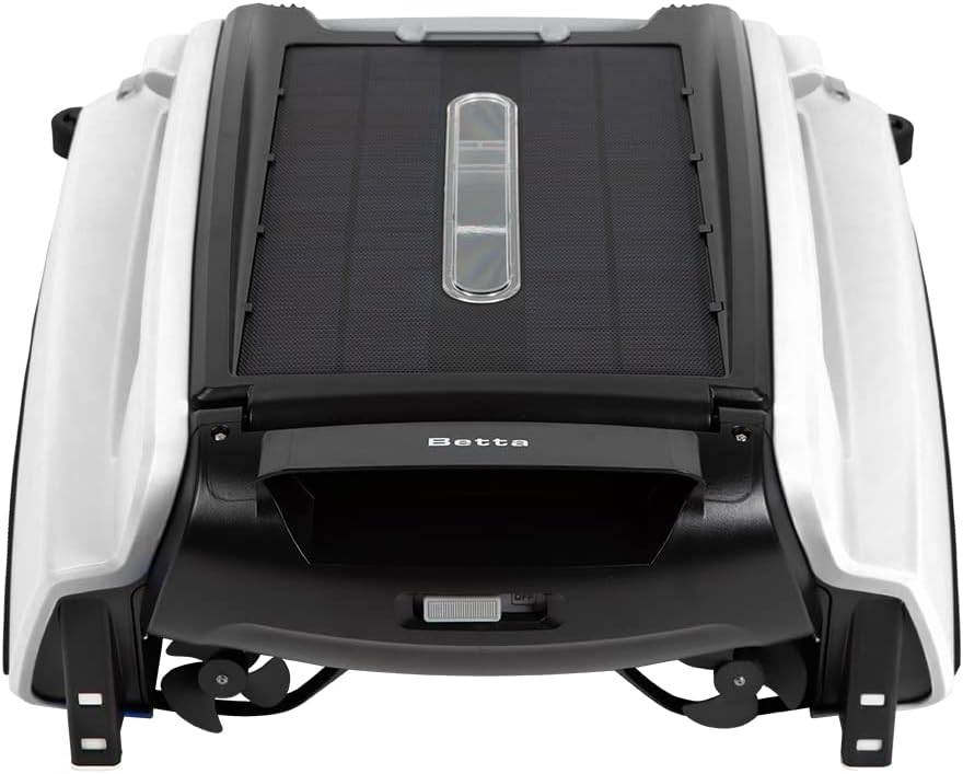 Betta SE Robot Limpieza Superficie Piscina Solar Bateria 30 Horas Motores Dobles Resistente Cloro Sal Blanco - Robot Piscina Solar Betta SE Superficie-Palolyhaven