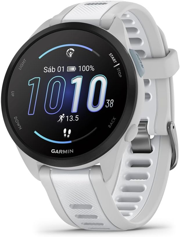 Garmin Forerunner 165 Music Smartwatch Running GPS AMOLED - Música Planes de Entrenamiento Garmin Pay y Autonomía 11 Días Reacondicionado-Palolyhaven