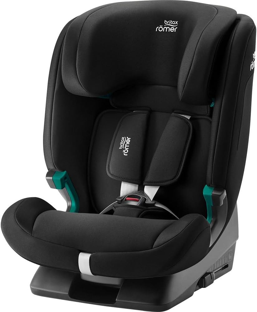 BRITAX RÖMER EVOLVAFIX silla coche ISOFIX niños 76 a 150 cm 15 meses a 12 años Space Black-Palolyhaven