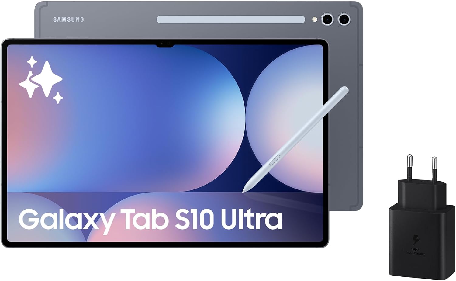 Samsung Galaxy Tab S10 Ultra 14.6 Pulgadas 256GB 12GB RAM AMOLED S Pen Android 13 Gris Tablet AI-Palolyhaven
