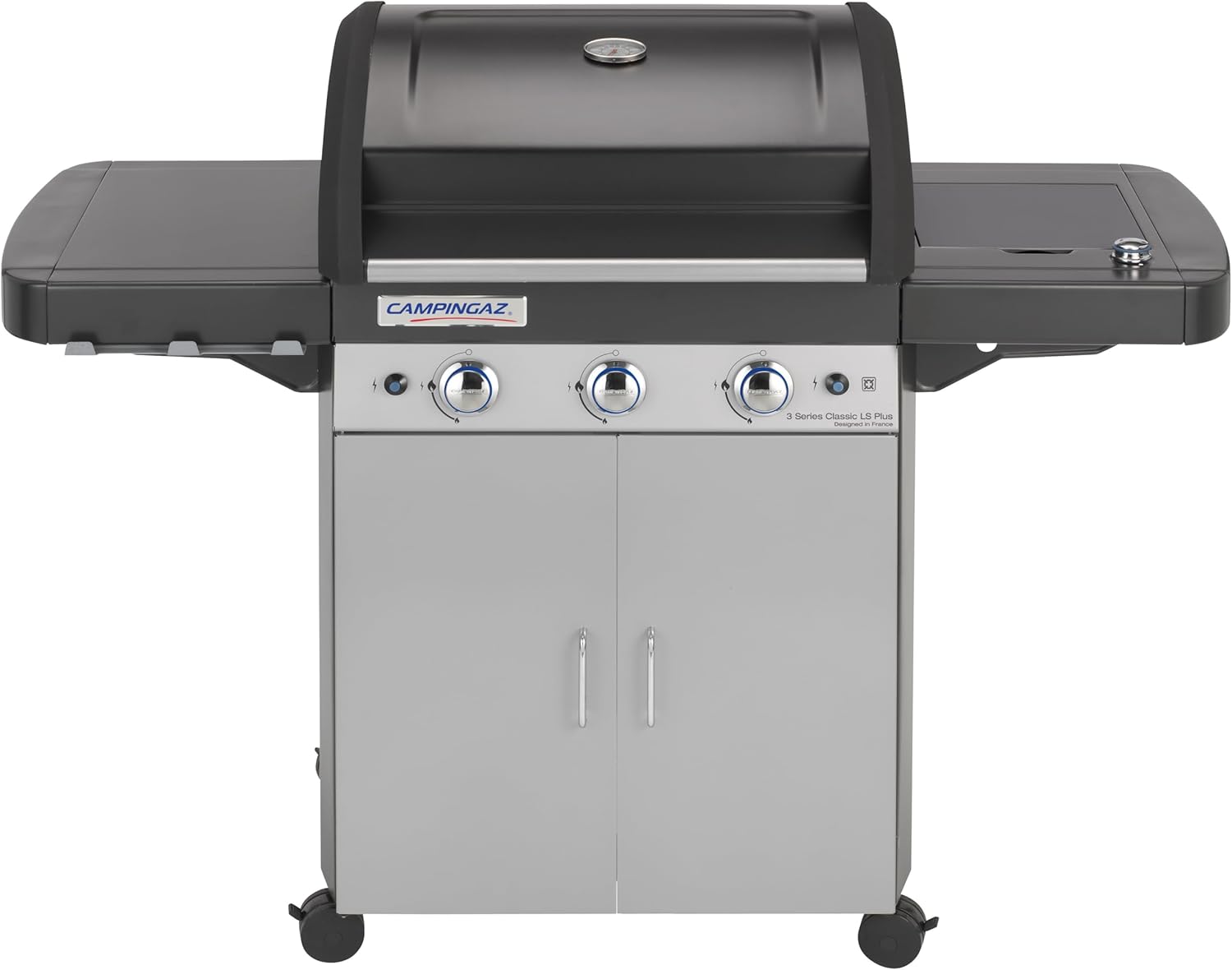 Campingaz 3 Series Classic LS Plus barbacoa gas - 3 quemadores - 11,9 kW - InstaClean - negro gris-Palolyhaven