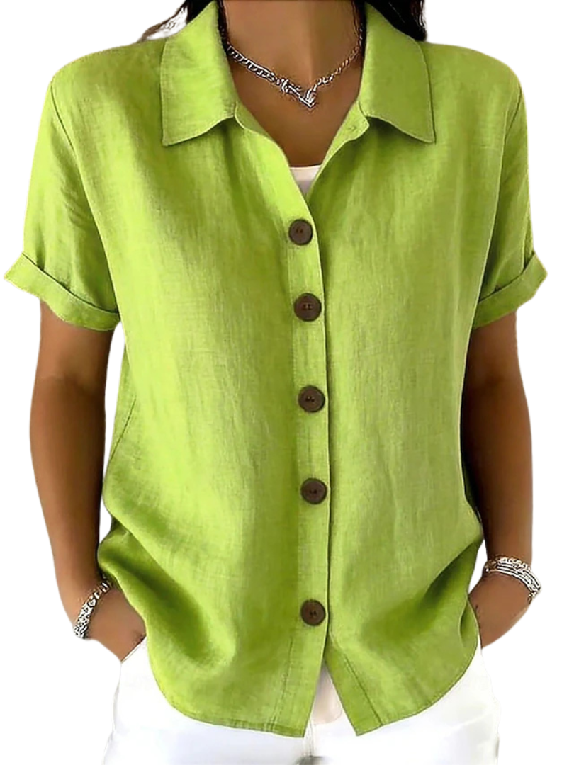 Relaxed Short Sleeve Women’s Shirt
