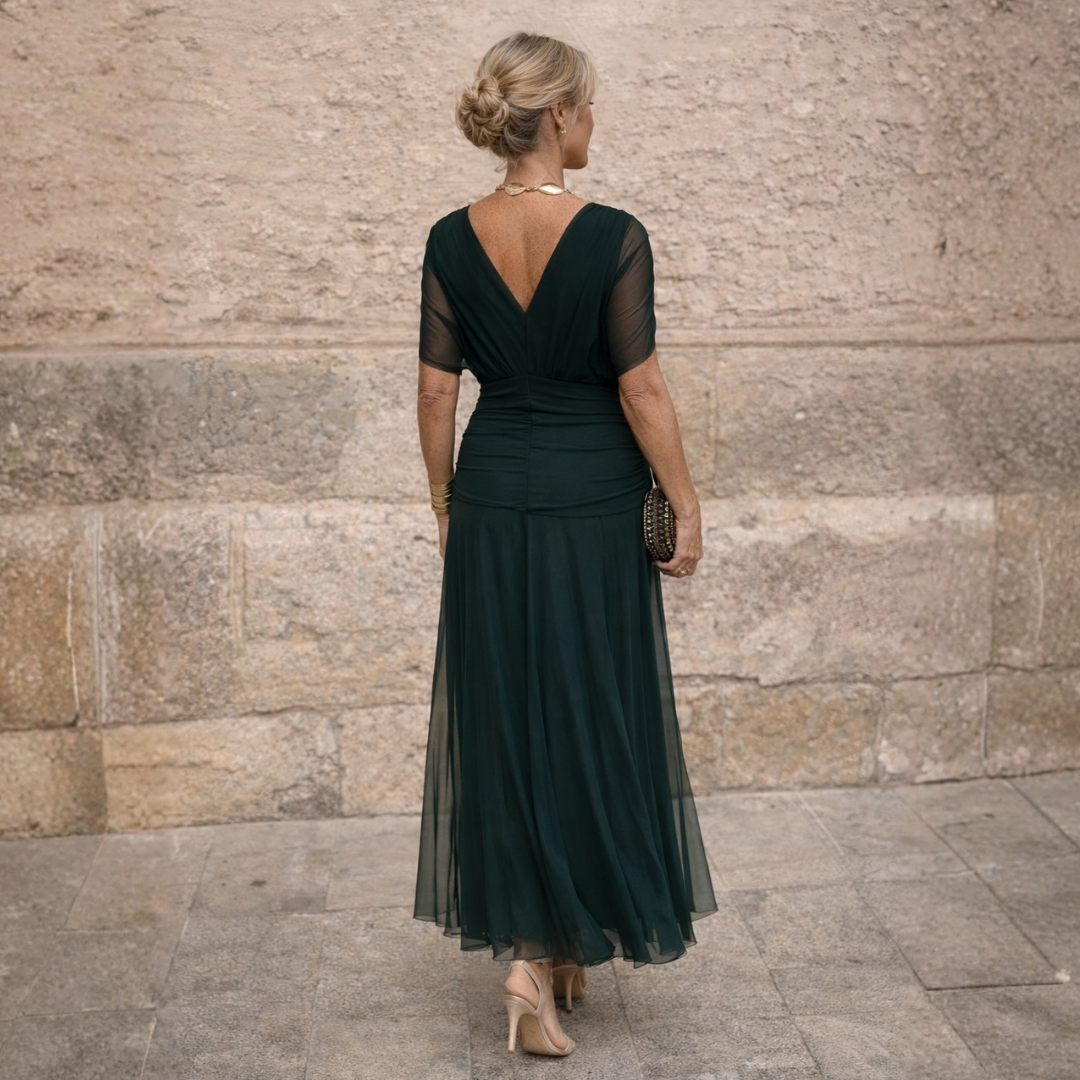 Off Shoulder Maxi Dress