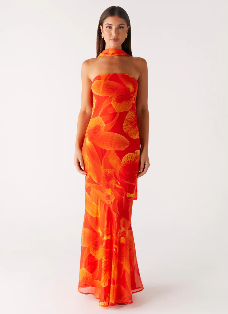 Under The Pagoda Maxi Dress