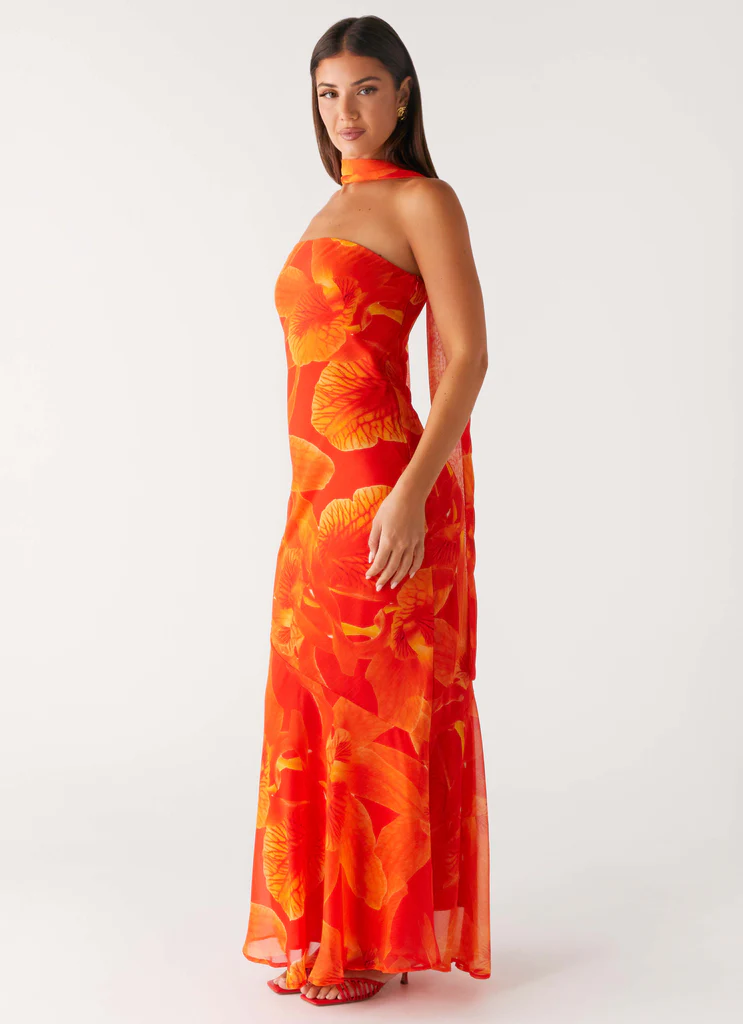 Under The Pagoda Maxi Dress