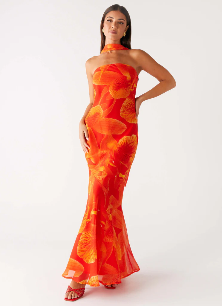 Under The Pagoda Maxi Dress