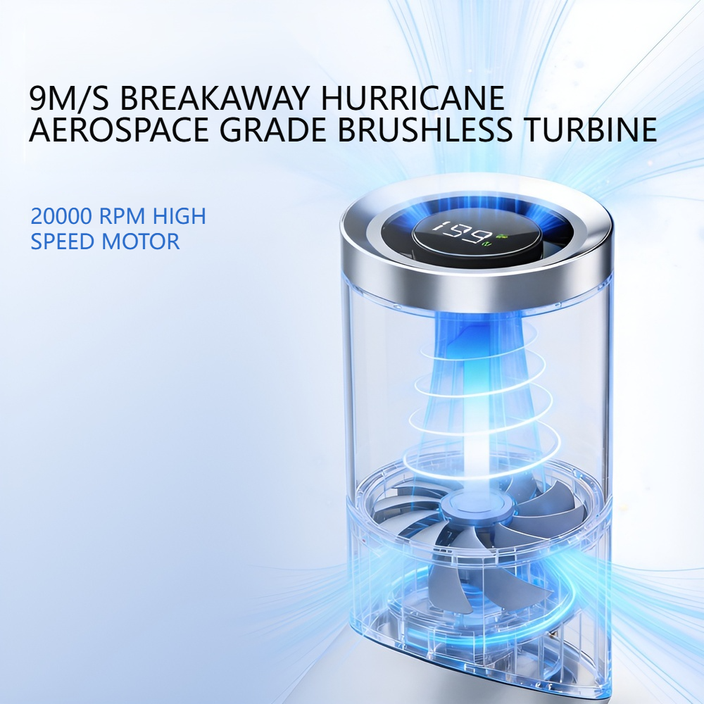2-in-1 Flashlight & Portable Fan