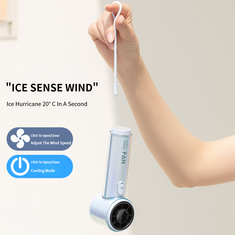 Handheld Fan with Ice Pack – Ultra Cool & Portable