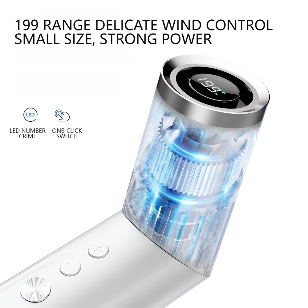 2-in-1 Flashlight & Portable Fan