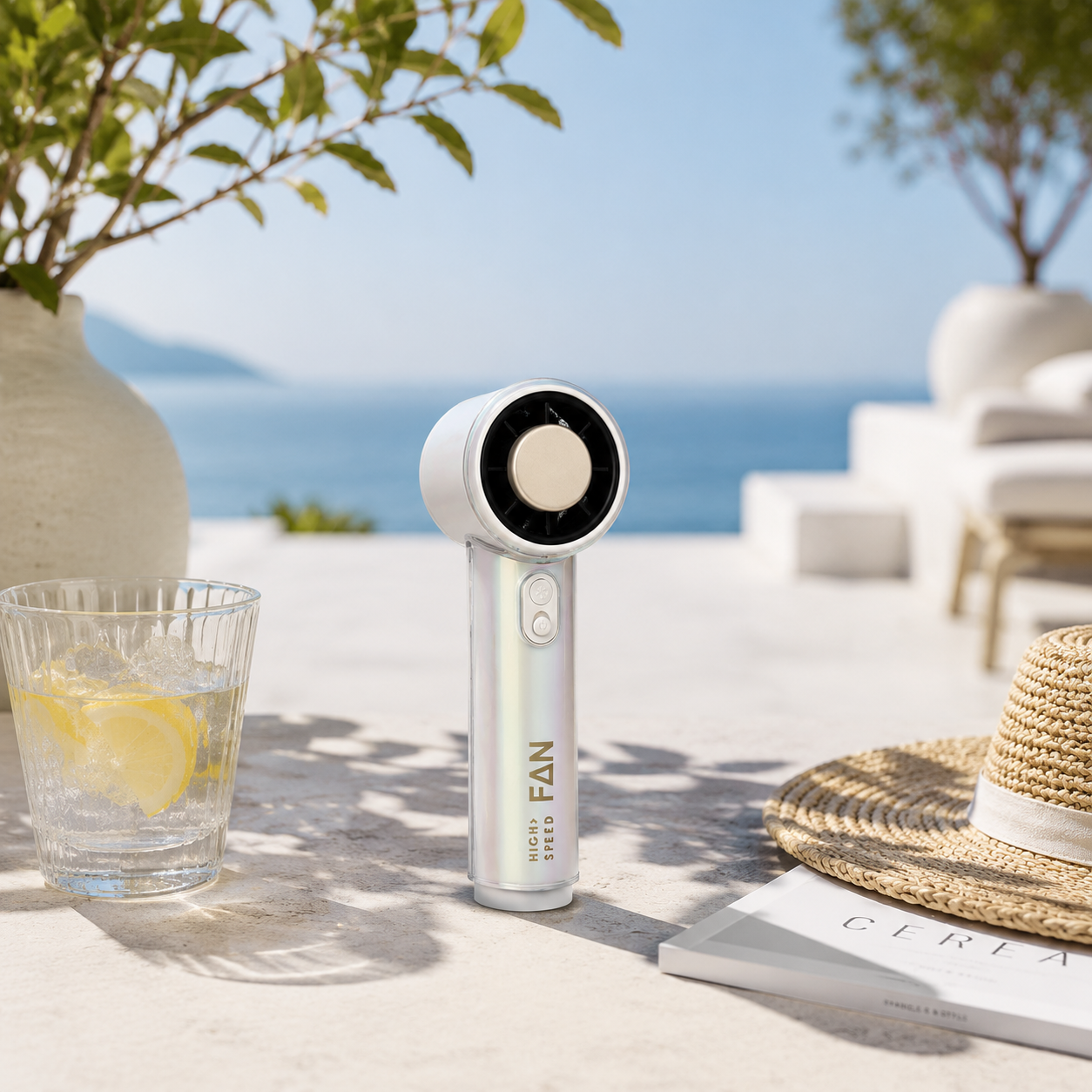 Handheld Fan with Ice Pack – Ultra Cool & Portable