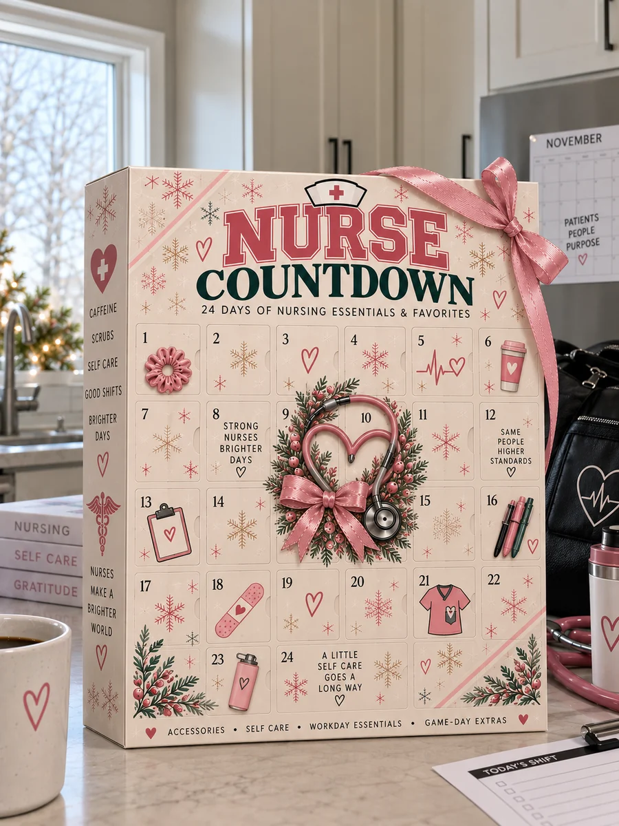 Nurse Advent Calendar – 24 Days of Nursing-Themed Gifts 🎄👩‍⚕️