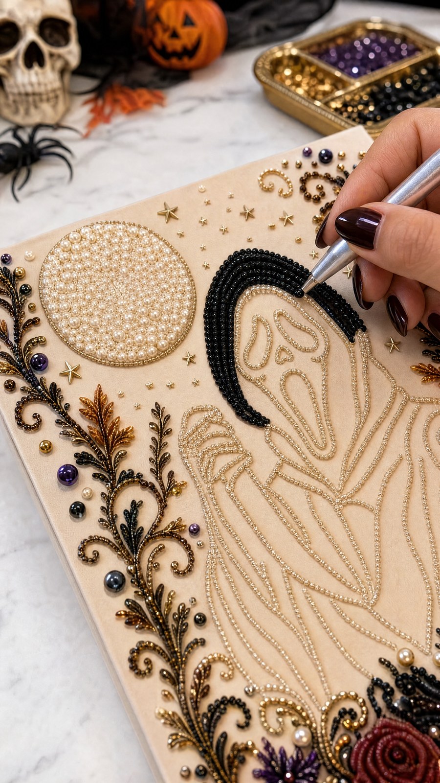 Beaded Canvas