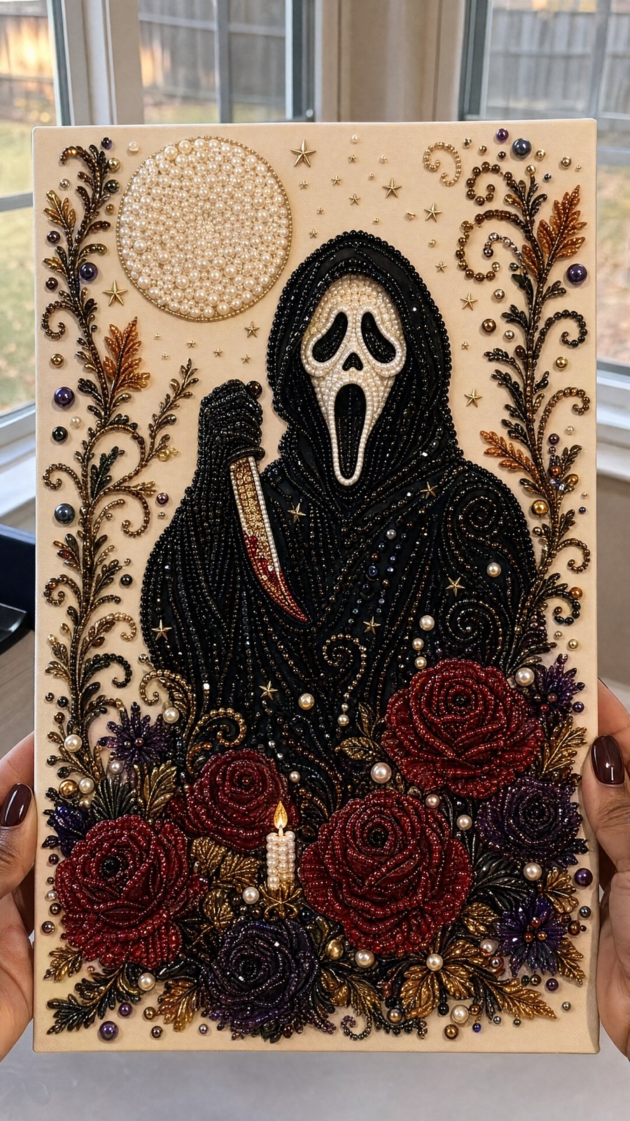 Beaded Canvas