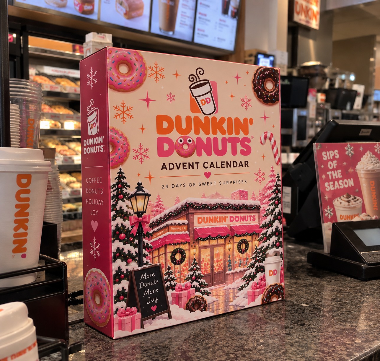 24 Days of Dunkin' Advent Calendar 2026