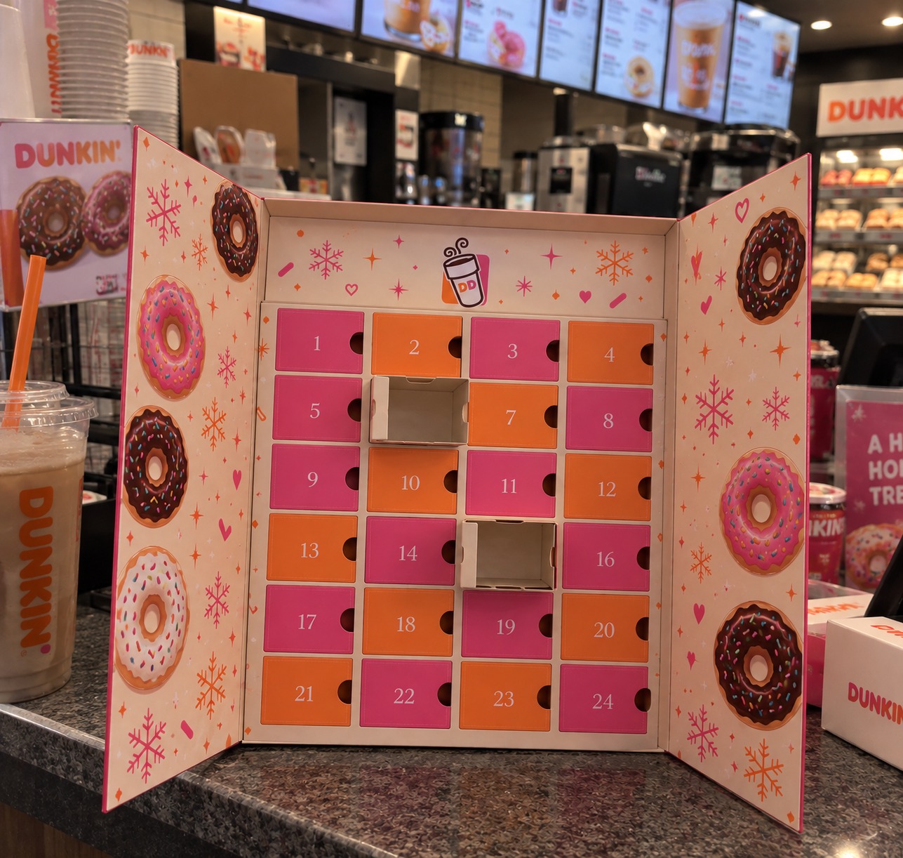 24 Days of Dunkin' Advent Calendar 2026