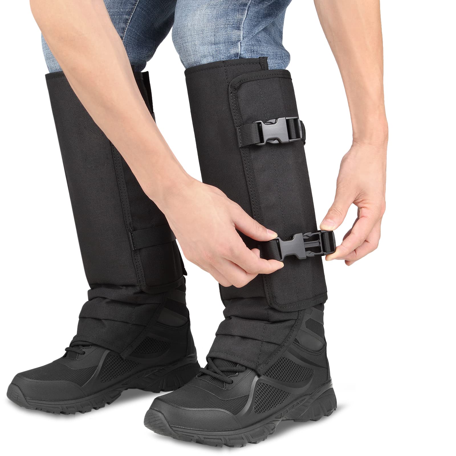 Waterproof Snake Gaiters – Lightweight Snake Bite Protection Leg Guards for Hunting & Outdoor Adventures