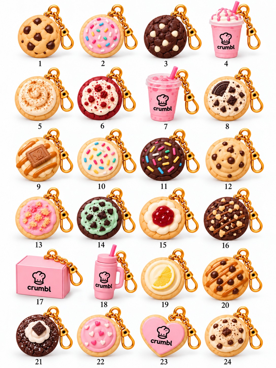 Crumbl Cookie Advent Calendar 🍪🎄