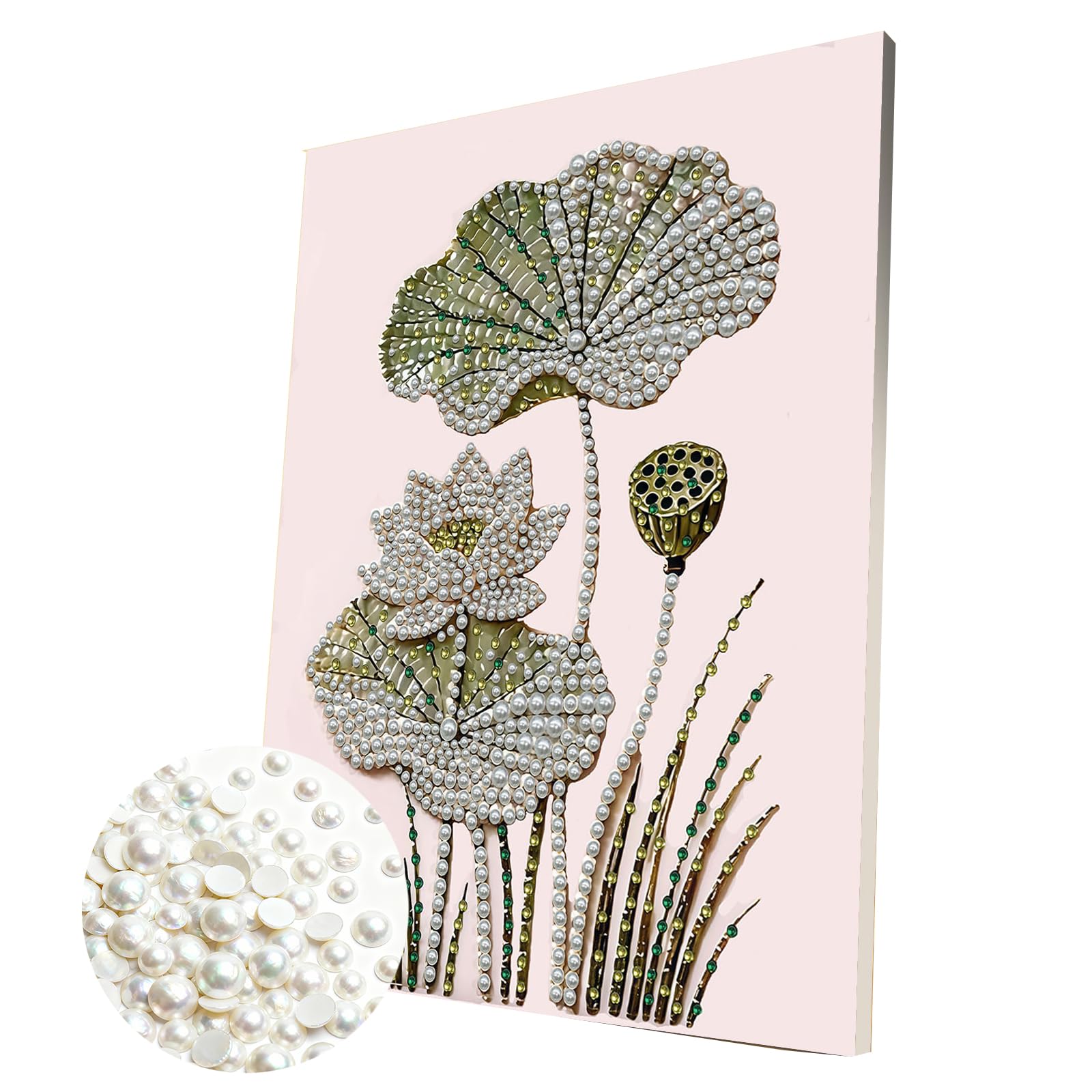 3D Sunflower Diamond Pearl Painting Kit &ndash; DIY Beaded Canvas Art with Frame for Adults & Beginners