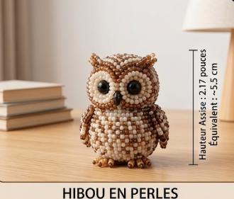 3D Animal Beading DIY Kit &ndash; Beginner-Friendly Bead Craft Set for Creating Cute Handmade Figures