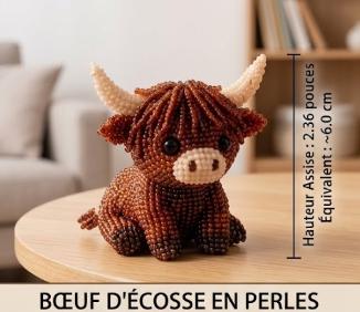 3D Animal Beading DIY Kit &ndash; Beginner-Friendly Bead Craft Set for Creating Cute Handmade Figures