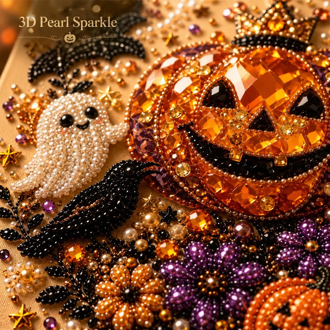 Halloween Pearl Diamond Art DIY Kit