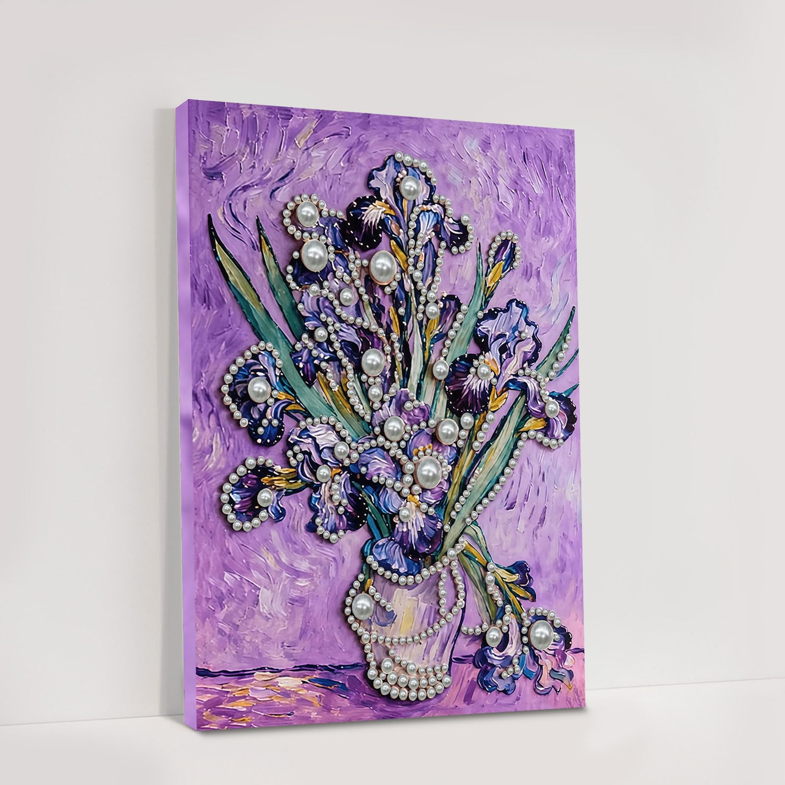 3D Sunflower Diamond Pearl Painting Kit – DIY Beaded Canvas Art with Frame for Adults & Beginners