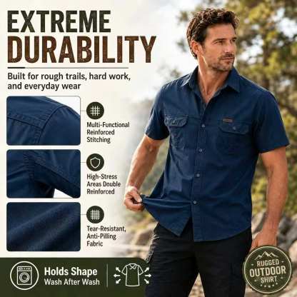 New Men's Lightweight Outdoor Shirt